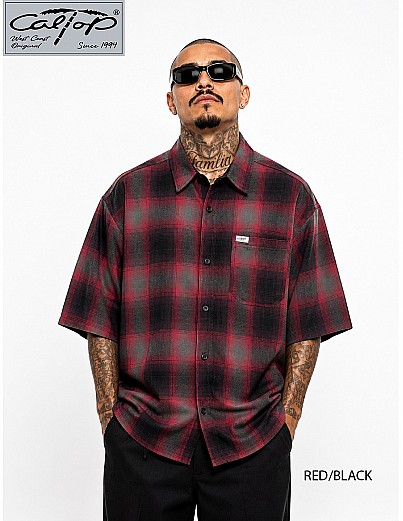 2000 S/S Plaid Color Base : Red-Black